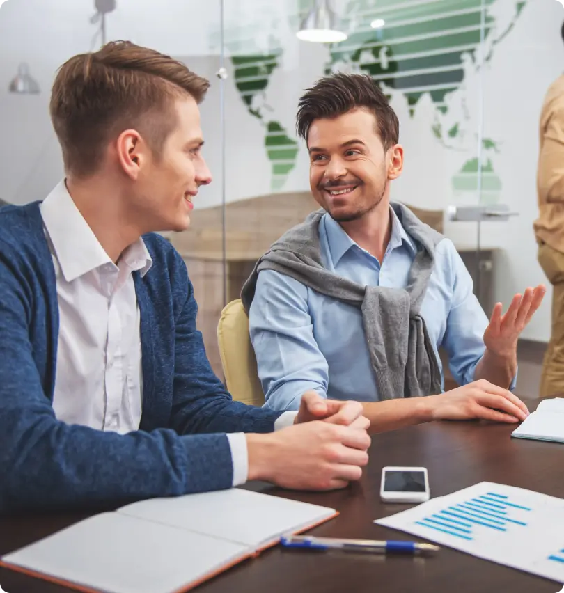 Code Mates business discussion